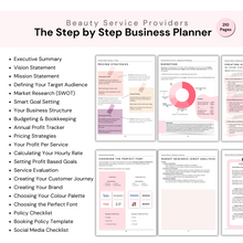 Load image into Gallery viewer, The Step by Step Business Planner