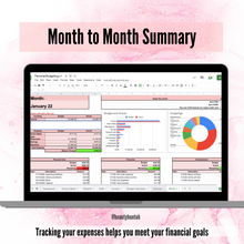 Load image into Gallery viewer, The ULTIMATE Personal Accounting Spreadsheet (Budgeting)