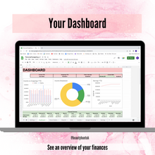 Load image into Gallery viewer, The ULTIMATE Personal Accounting Spreadsheet (Budgeting)