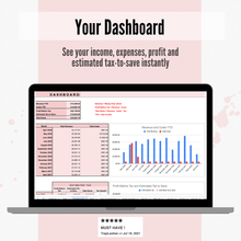 Load image into Gallery viewer, The ULTIMATE 2026/27 Bookkeeping Spreadsheet for Beauty Service Providers
