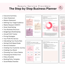 Load image into Gallery viewer, The Step by Step Business Planner
