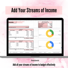 Load image into Gallery viewer, The ULTIMATE Personal Accounting Spreadsheet (Budgeting)
