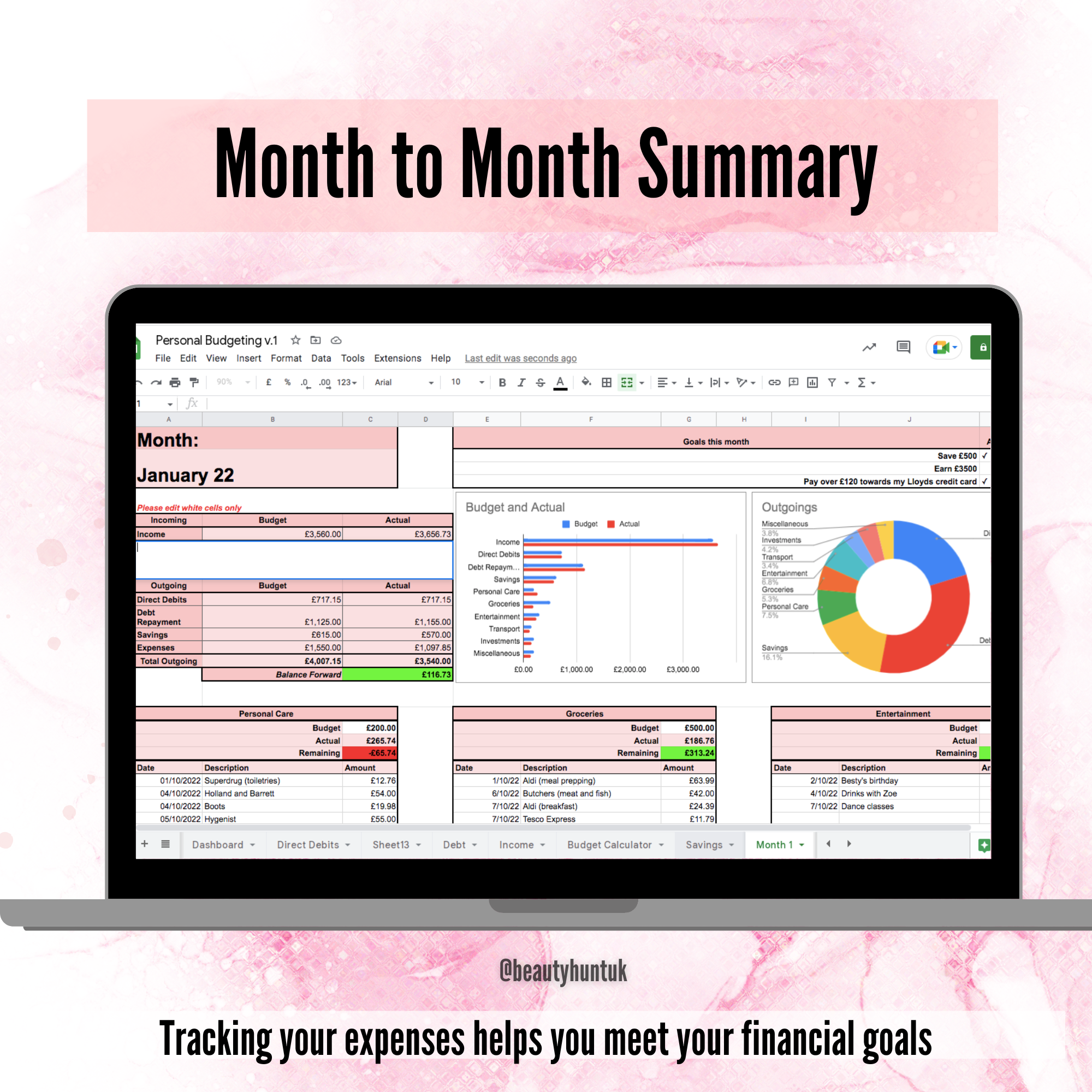 The ULTIMATE Personal Accounting Spreadsheet (Budgeting)