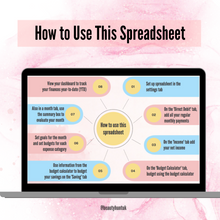 Load image into Gallery viewer, The ULTIMATE Personal Accounting Spreadsheet (Budgeting)
